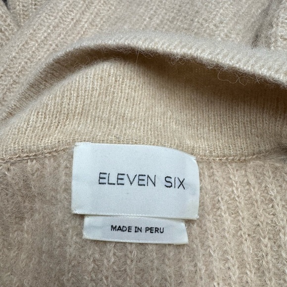ELEVEN SIX Brynn Sweater Pale Camel M/L - Picture 8 of 9